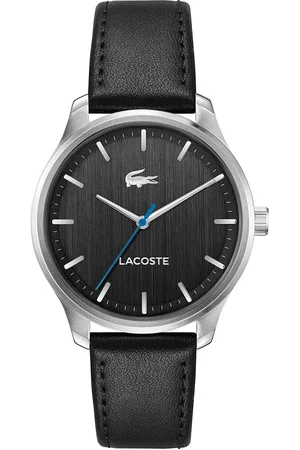 Vivara Relógio Lacoste Masculino Couro Preto 2011372