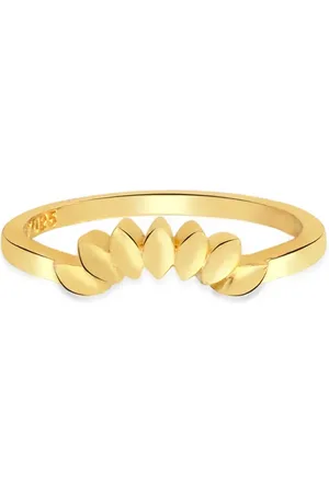 Life Anel Marquise em Prata 925 com Banho de Ouro Amarelo 18k