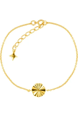 Life Pulseira Elegance em Prata 925 com Banho de Ouro Amarelo 18k