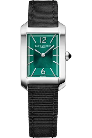 Vivara Relógio Baume & Mercier Hampton Feminino Couro Preto