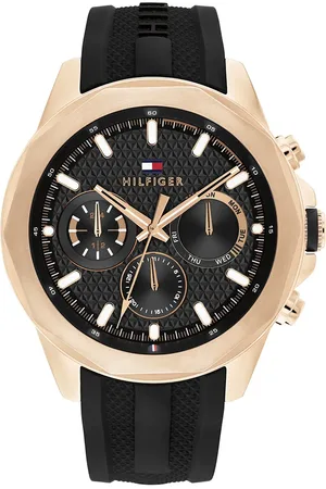 Vivara Relógio Tommy Hilfiger Masculino Borracha Preto 1710650