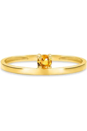 Vivara Anel Cores em Ouro Amarelo 18k com Citrino
