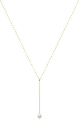 Vivara Colar em Ouro Amarelo 18k com Pérola, 45cm
