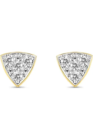 Vivara Brinco Sommet em Ouro Amarelo 18k com Diamantes 0,16 ct
