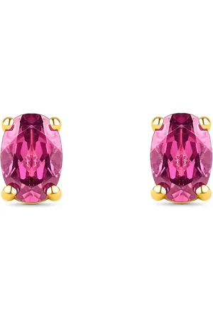 Vivara Brinco Duquesa em Ouro Amarelo 18k com Rodolita