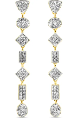 Vivara Brinco Sommet em Ouro Amarelo 18k com Diamantes 0,97 ct