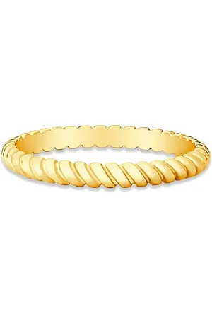 Life Anel Textura em Prata 925 com Banho de Ouro Amarelo 18k