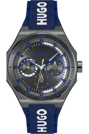 Vivara Relógio Hugo Masculino Aço Azul 1530398