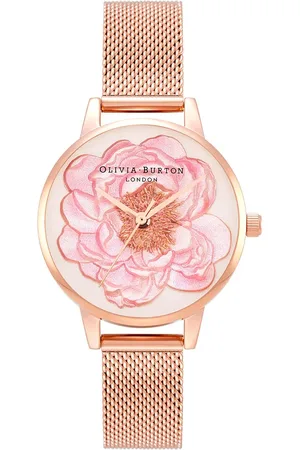 Vivara Relógio Olivia Burton Feminino Aço Rosé OB16FS112