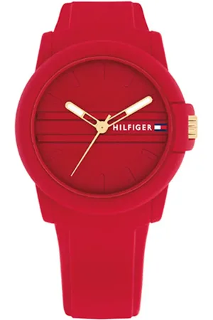 Vivara Relógio Tommy Hilfiger Feminino Borracha Vermelho 1782689