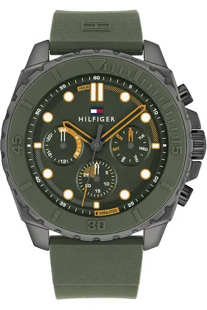 Vivara Relógio Tommy Hilfiger Masculino Borracha Verde 1710688
