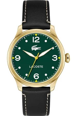 Vivara Relógio Lacoste Masculino Couro Preto 2011399