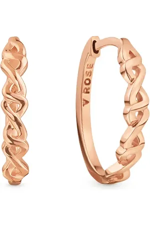 Life Argola Timeless com Banho Ouro Rosé