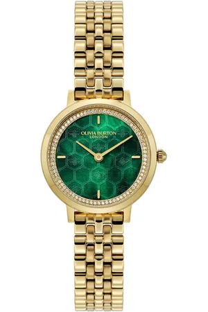 Vivara Relógio Olivia Burton Feminino Aço Dourado 24000266