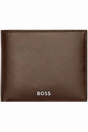 Vivara Carteira Hugo Boss Classic Smooth em Couro Marrom - HLW403Y