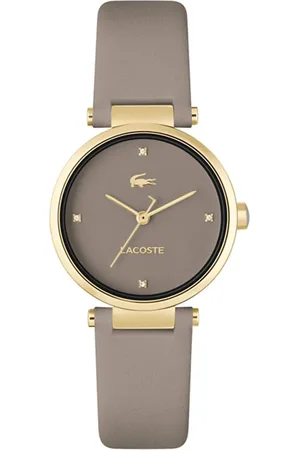 Vivara Relógio Lacoste Feminino Couro Marrom 2001334