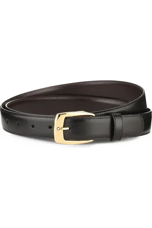Vivara Cinto Montblanc Masculino Couro Preto e Marrom - 5562