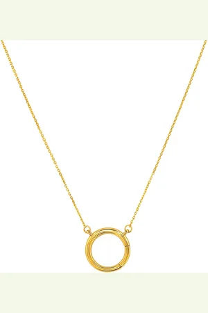 Vivara Colar Click Elo em Ouro Amarelo 18k, 65cm