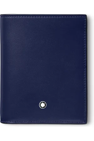 Vivara Porta Cartão Montblanc Meisterstuck Couro Azul - MB131695