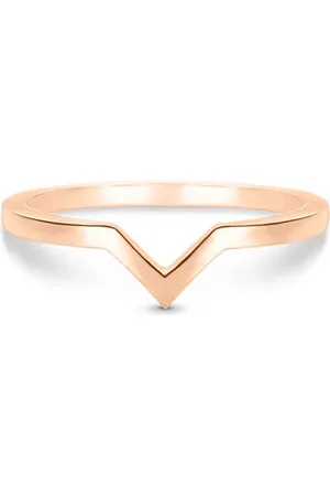 Life Anel V em Liga Rosé com Banho de Ouro Rosé 18k
