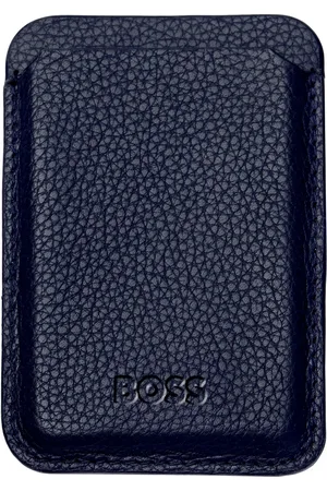 Vivara Porta Cartão Hugo Boss Couro Azul Marinho Hlj416n